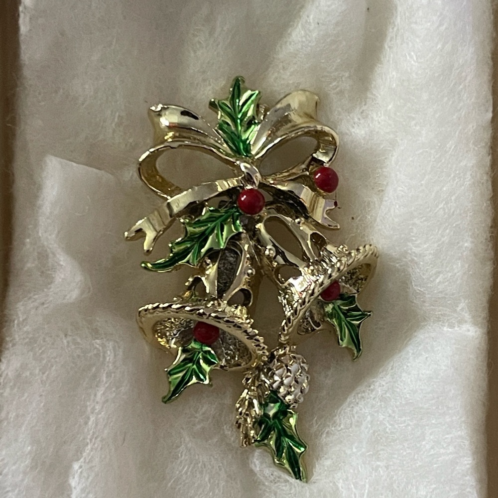 Gerry’s Christmas Bells brooch